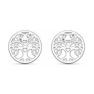 Stříbrné náušnice strom života