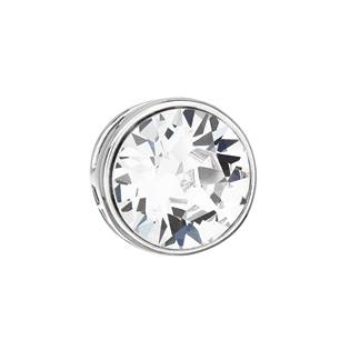 Stříbrný kulatý přívěšek s kamenem Crystals from Swarovski® Crystal