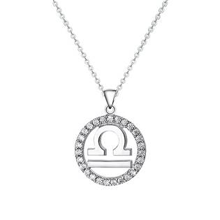 Stříbrný náhrdelník - znamení váhy