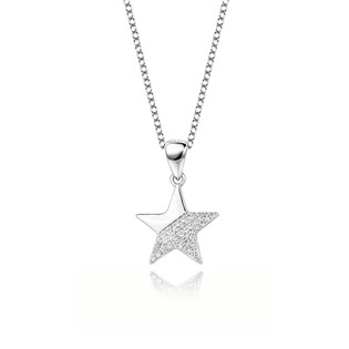 Střibrný náhrdelník s hvězdičkou