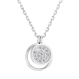 Stříbrný náhrdelník s kolečky