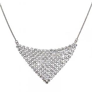 Stříbrný náhrdelník s krystaly Crystals from Swarovski®