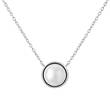 Stříbrný perlový náhrdelník pravé perly