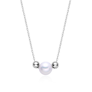 Stříbrný náhrdelník s přírodní perlou