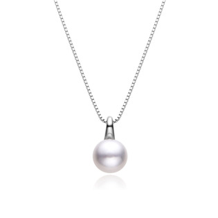Stříbrný náhrdelník s přírodní perlou