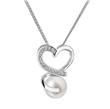 Perlový náhrdelník s bílou perlou
