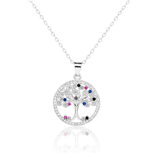 Střibrný náhrdelník strom života