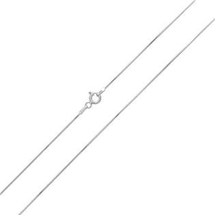 Stříbrný náramek - had 0,75 mm, délka 19 cm