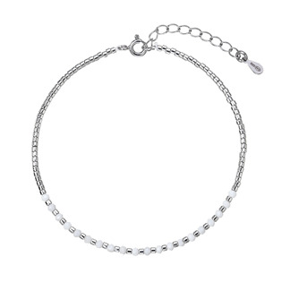 Stříbrný náramek s howlity