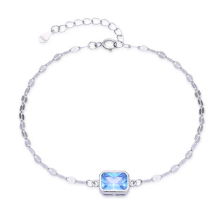 Stříbrný náramek s tyrkysovým kamenem