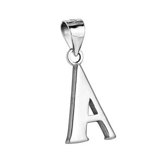 Stříbrný přívěšek - písmeno "A"