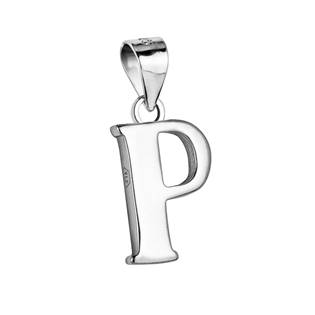 Stříbrný přívěšek - písmeno "P"