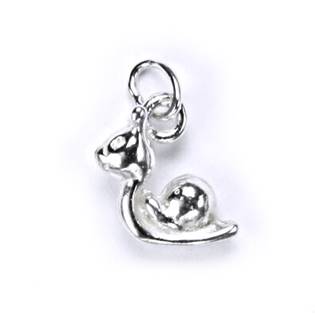 Stříbrný přívěšek - šneček