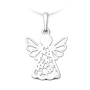 Stříbrný přívěsek anděl