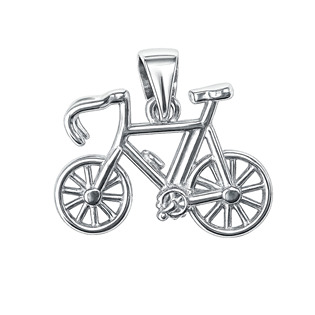 Stříbrný přívěšek bicykl - jízní kolo