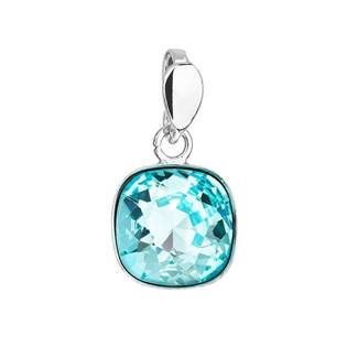 Stříbrný přívěšek Crystals from Swarovski® Light Turquoise