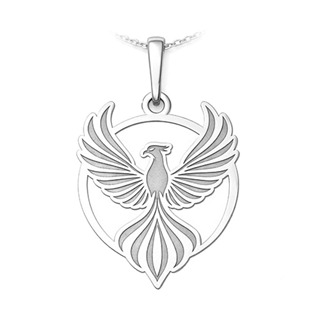 Stříbrný přívěsek fenix