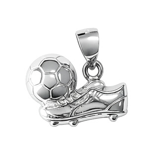 Stříbrný přívěšek fotbal