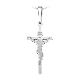 Stříbrný přívěsek Ježíš na kříži