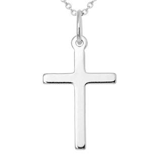 Stříbrný přívěšek křížek