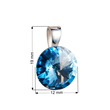 Stříbrný přívěšek SWAROVSKI® elements 
