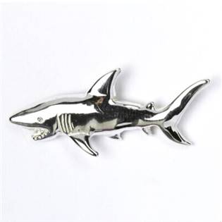 Stříbrný přívěšek ryba žralok