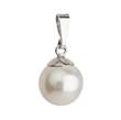 stříbrný přívěšek perlička swarovski perla