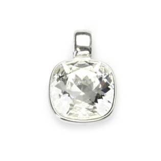Stříbrný přívěšek s kamenem Crystals from SWAROVSKI®, barva: CRYSTAL