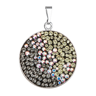 Stříbrný přívěšek s krystaly Crystals from Swarovski® Moonlight