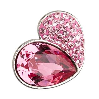 Stříbrný přívěsek s krystaly Crystals from Swarovski® Rose