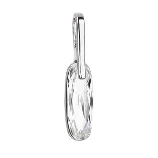 Stříbrný přívěšek s oválem Crystals from Swarovski® Crystal