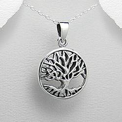 Stříbrný přívěšek strom života