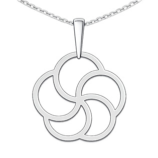 Stříbrný přívěsek symbol harmonie