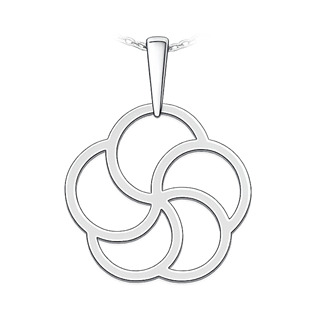 Stříbrný přívěsek symbol harmonie