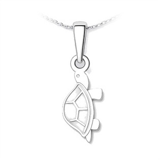 Stříbrný přívěsek želva