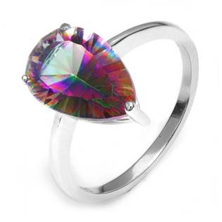 Stříbrný prsten Mystic Topaz