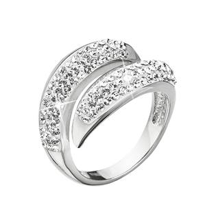 Stříbrný prsten s Crystals from Swarovski®, Crystal
