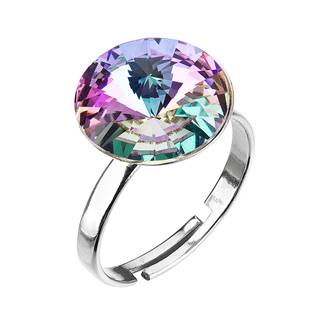 Stříbrný prsten s kamenem Crystals from Swarovski® Vitrail Light