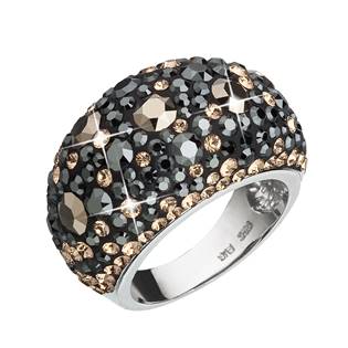 Stříbrný prsten s krystaly Crystals from Swarovski®, Colorado
