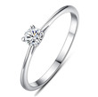 Stříbrný prsten se zirkonem stříbro 925/1000