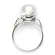 stříbrný prsten perla foto3