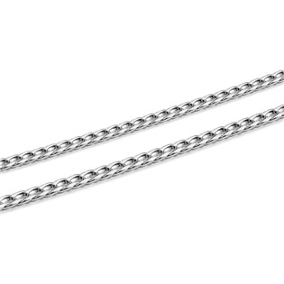 Stříbrný řetízek Curb