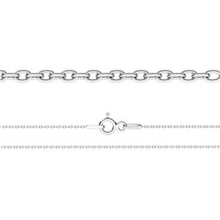 Stříbrný řetízek očkový ANKER, tl. 1 mm, délka 65 cm