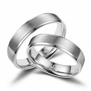 TI-19 Titanové snubní prsteny