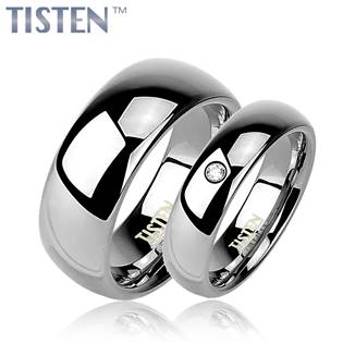 TIS0001 + TIS0005 Tistenové snubní prsten - pár
