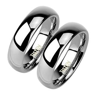 TIS0001 Tistenové snubní prsten 6 mm - pár