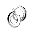 Titanové náušnice kruhy 12mm