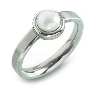 Titanový prsten s perlou 0137-01