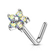 Piercing do nosu kytička