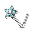Piercing do nosu kytička